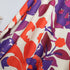 Atelier Jupe - 100% Cotton - Purple and Red Floral Print *Last Piece 1.9m